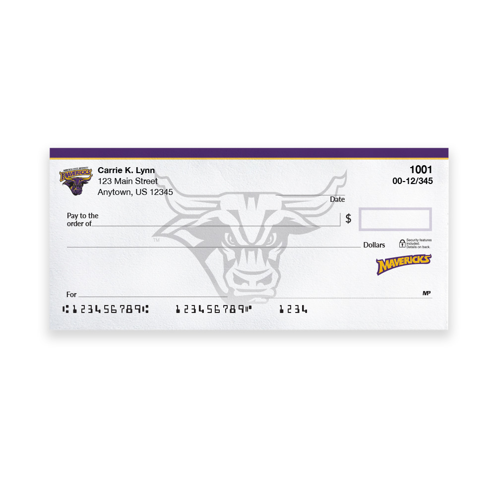 Minnesota State University Collegiate Personal Check - Image 2