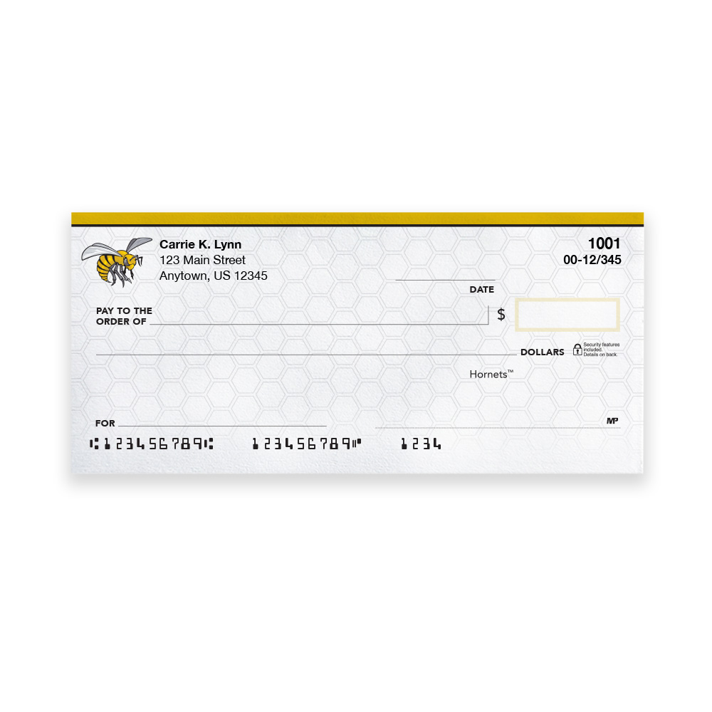 Alabama State University Collegiate Personal Check - Image 2