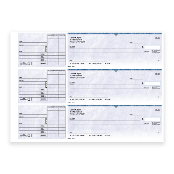 Monarch 3-Per-Page Business Check - Main Street Inc.
