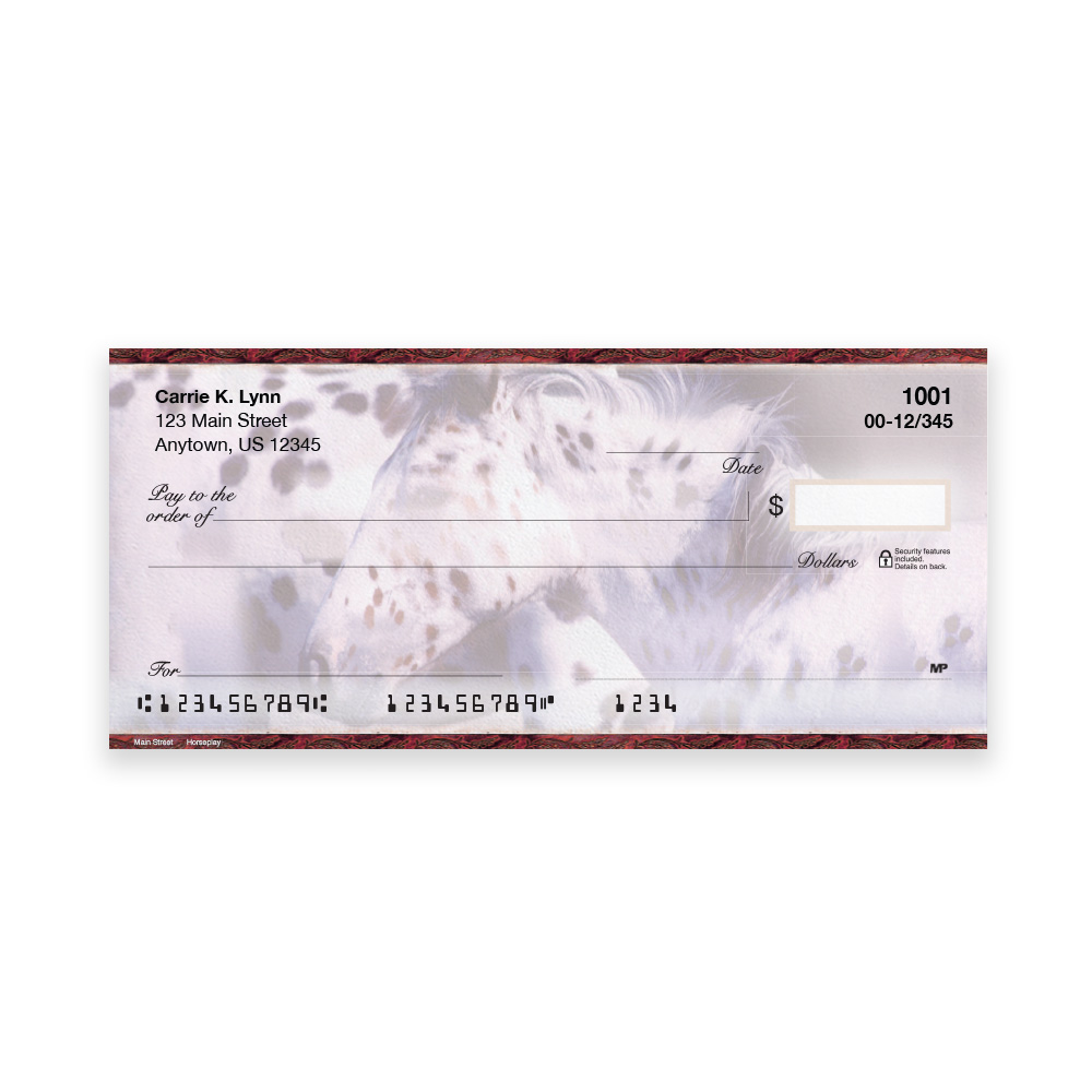 Horseplay Four Scene Personal Check - Image 2