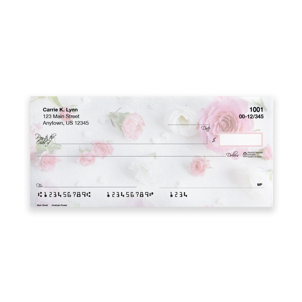 American Roses Four Scene Personal Check - Image 5