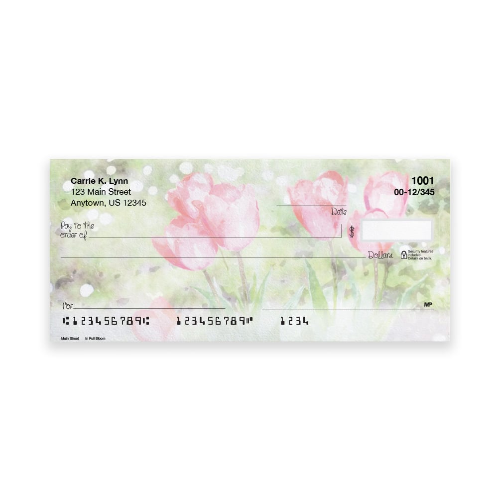In Full Bloom Four Scene Personal Check - Image 2
