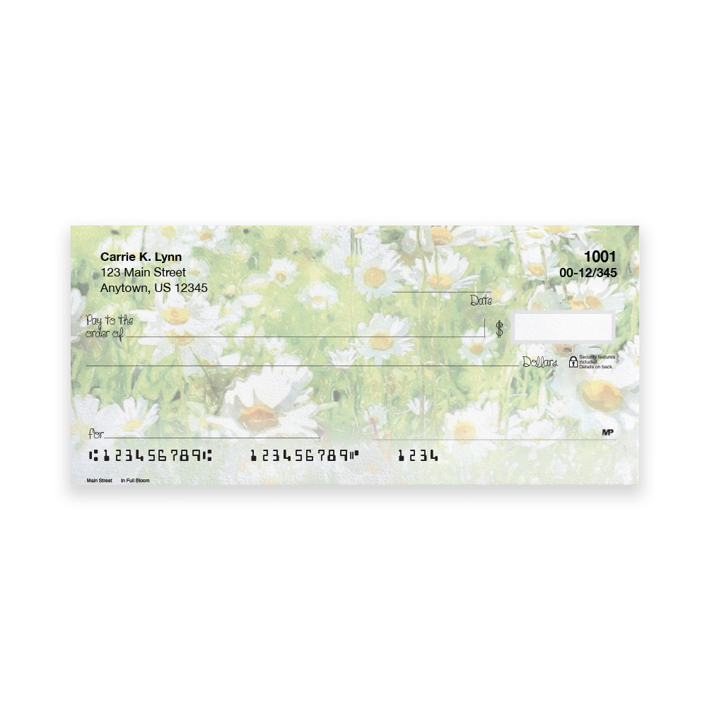 In Full Bloom Four Scene Personal Check - Image 4