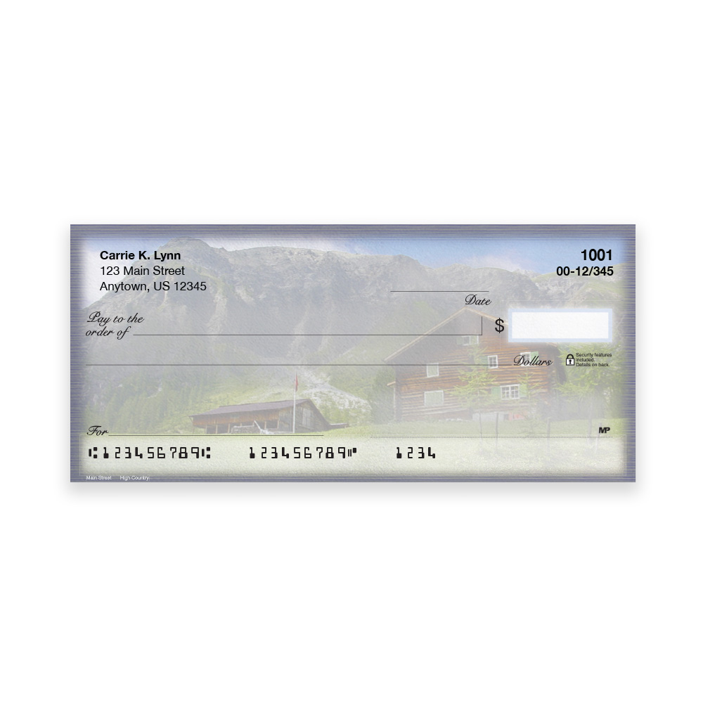 High Country Four Scene Personal Check - Image 5