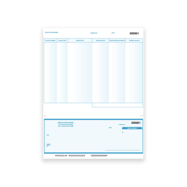 Custom Checks - Main Street Inc.