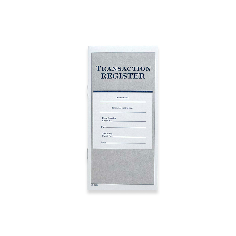 Personal Check Register